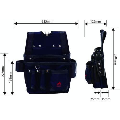 KH HUMHEM 24206 Type Bag Navy HM24206-N 1 pc