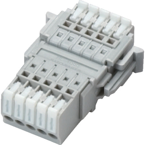 SATO PARTS 2-piece screwless terminal block SL-4000-AS series SL-4000-AS-5PGY 1 piece