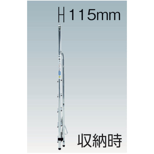 アルインコ　上枠付専用脚立　天板高さ７７ｃｍ　最大使用質量１５０ｋｇ　TBF4　1 台