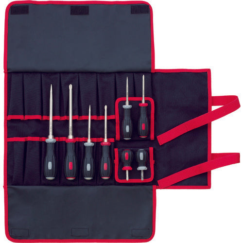 TONE Power Grip Driver Set 8-piece set with cloth bag PGD8 1 S