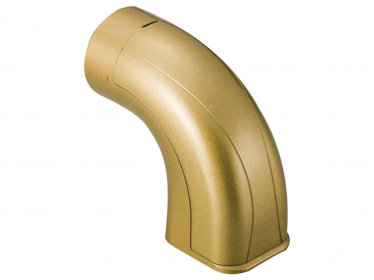 Matsuroku BAUHAUS SELECT 35 end bracket with metal cover, gold, φ35