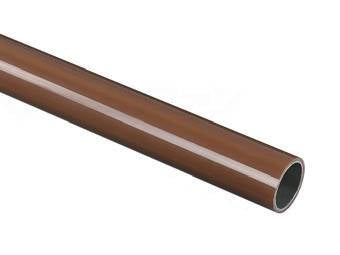 Yazaki Kako Outdoor Handrail Pipe Maroon Brown 4m