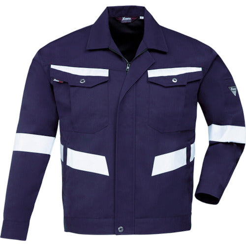 지벡 【매진 폐번】 지벡 4180 반사 긴 소매 블루존 딥 네이비 LL 4180-19-LL 1 착용