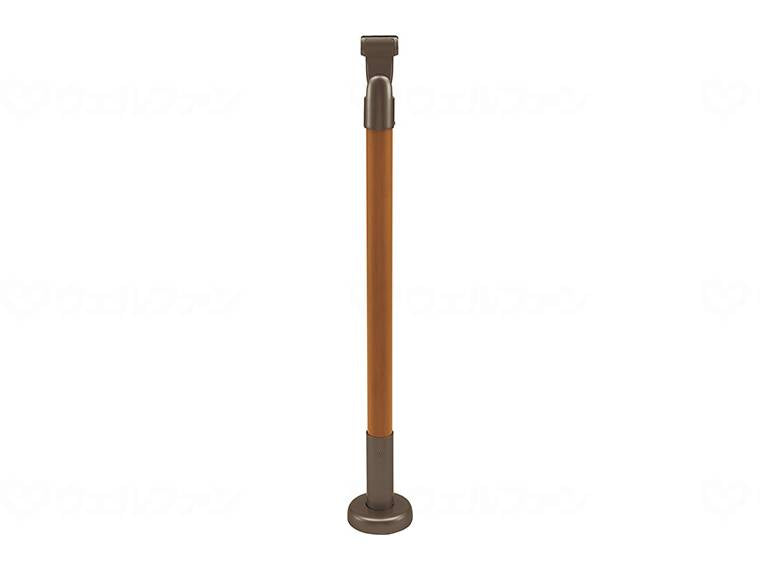 소나무 육실 내 난간 지주 목제 타입 (아지스트 포함) M 브라운 + 블라