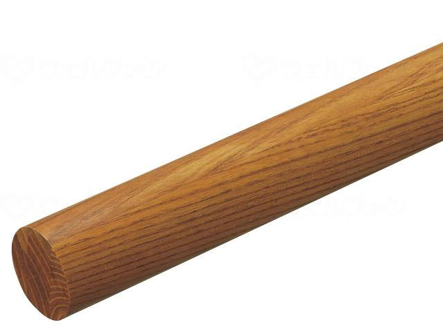 Matsuroku φ35 Ash Round Bar M Brown 4m