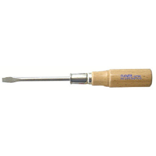 Annex Wooden Handle Standard Screwdriver -6.0 x 100 250-6.0-100 1 pc