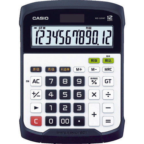 Casio Waterproof Calculator WD-320MT-N 1 unit
