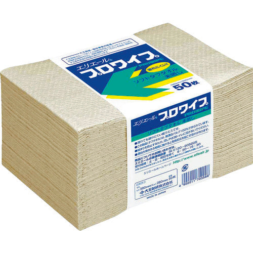 エリエール　プロワイプ　ソフトタフタオル　未晒し　703356　1 CS