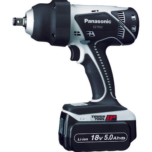 Panasonic Rechargeable Impact Wrench 18V 5.0Ah EZ7552LJ2S-H 1 unit