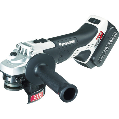 Panasonic 충전 디스크 그라인더 125 18V 5.0Ah EZ46A2LJ2G-H 1 대