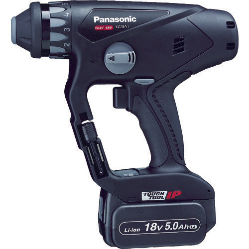 Panasonic 충전 멀티 해머 드릴 18V 5.0Ah 블랙 EZ78A1LJ2G-B 1 대