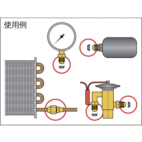 아사다 플레어 피팅 누설 방지 패킹 “플레어 타이트” 3/8 (10개입) FT0638 1봉