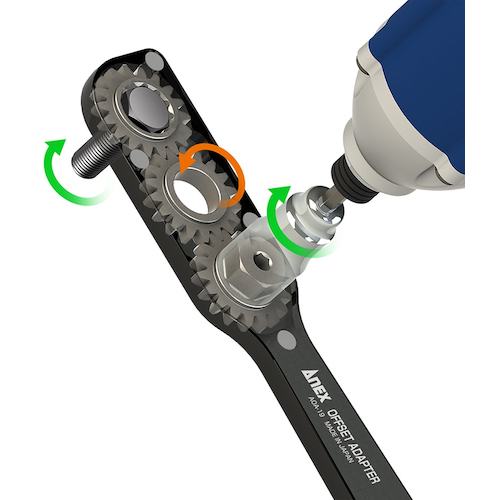 アネックス　オフセットアダプター　AOA-19　1 個