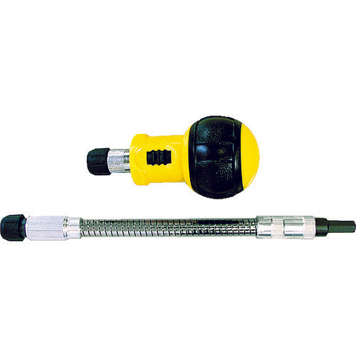 Sunflag Ratchet Driver Ratchet Driver with Flex Bit Double-ended Blade + No. 1-4.5, + No. 2-6 193-FB 1 S