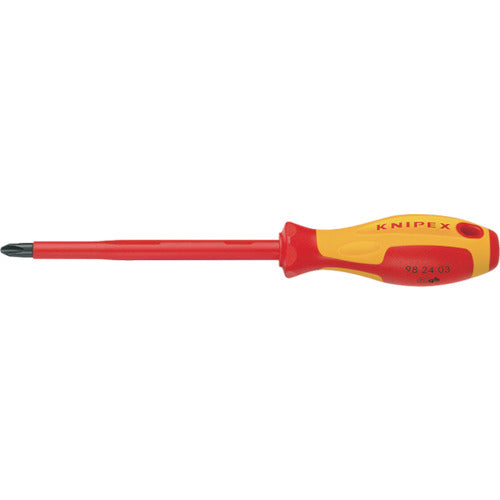 KNIPEX 9824-02 (+) 절연 드라이버 1000V 9824-02 1개