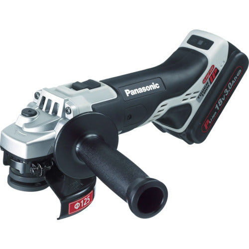 Ｐａｎａｓｏｎｉｃ　充電ディスクグラインダー１２５　１８Ｖ　３．０Ａｈ　EZ46A2PN2G-H　1 台