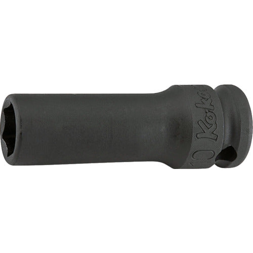 Ko-ken 3/8 (9.5mm) 삽입 임팩트 세미 딥 소켓 24mm 13301X-24 1개