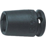 Ko-ken Pathfinder Socket, 9.5mm drive, 10mm width, 13465M-10, 1 pc