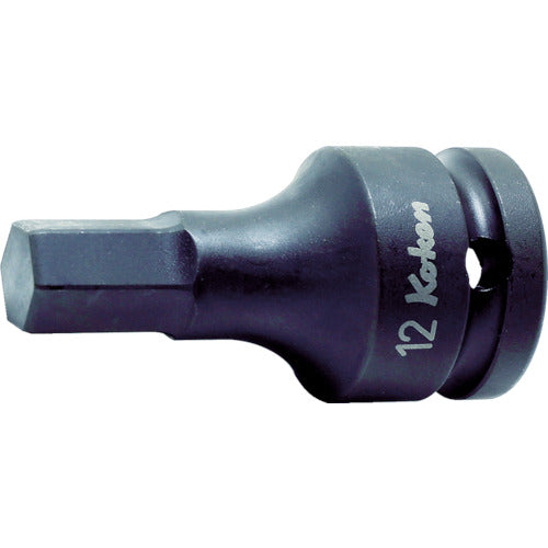 Ko-ken 임팩트 헥스 비트 삽입각 12.7mm 대변 6mm 14012M.60-6 1개