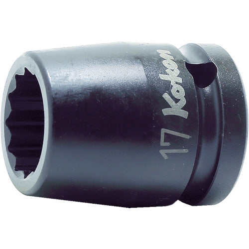 Ｋｏ−ｋｅｎ　インパクト１２角ソケット　差込角１２．７ｍｍ　対辺２１ｍｍ　14405M-21　1 個