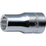 Ko-ken 12각 소켓 대변 7 삽입각 6.35 전장 22 2405M-7 1개