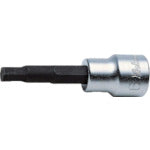 Ko-ken Hex Bit Socket, Diameter 3, Insertion Angle 9.5, Total Length 62, 3010M.62-3, 1 pc