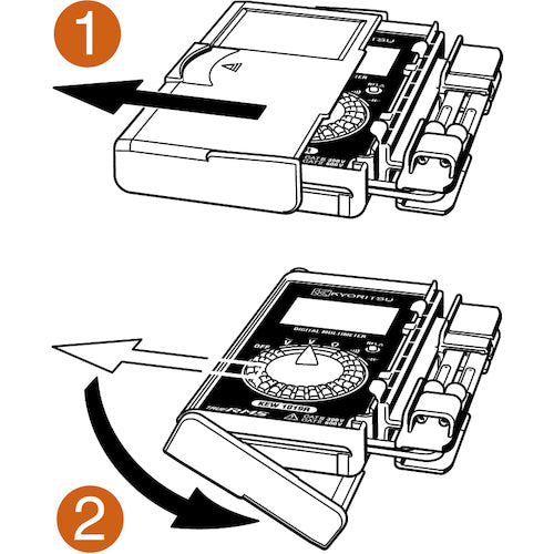 ＫＹＯＲＩＴＳＵ　１０１９Ｒ　カード型デジタルマルチメータ（ハードケース）　KEW1019R　1 台