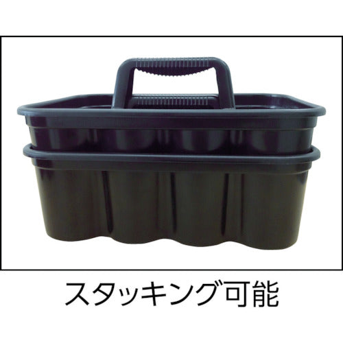 엘렉터 버킷 캐리 캐디 블랙 간구 381×안길이 277×높이 188 mm 3154-8807 1개