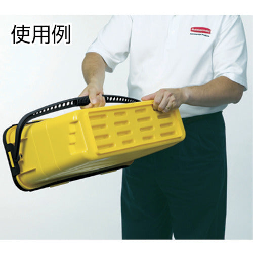 エレクター　ＭＦクリーニングシステム　消毒用バケット　イエロー　Q95004　1 個