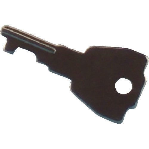 ＴＲＵＳＣＯ　回転ファスナー　鍵付　クロームメッキ　P-1050　1 個