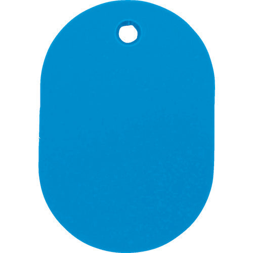 TRUSCO Large Oval Bills 60 x 40 mm 5 Pieces Sky Blue THFL-LB 1 PK
