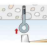 Fischer Nail Anchor FNA2 6X25 OE (50 pieces) 44127 1 box