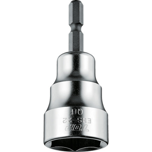ＴＯＰ　電動ドリル用ショートソケット　２２ｍｍ　EHS-22　1 個