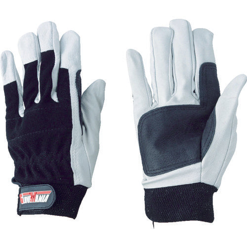 川西　プロコンボレザーメカニックグローブ　１Ｐ　Ｌサイズ　2397-L　1 双