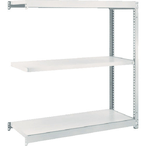 TRUSCO Steel Rack M1.5 Type Light-Medium Duty Shelf 1760 x 595 x H1500 3 Tier Link Neo Gray M1.5-5663B 1 S