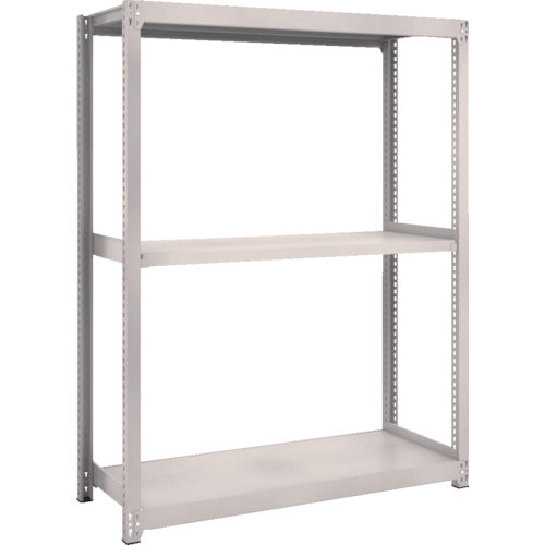TRUSCCO 스틸 랙 M2형 경중량 선반 1160X450XH1500 3단 단품 네오 그레이 M2-5443 1 S