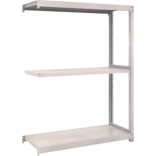 ＴＲＵＳＣＯ　スチールラック　Ｍ２型軽中量棚　１１６０Ｘ４５０ＸＨ１５００　３段　連結　ネオグレー　M2-5443B　1 Ｓ