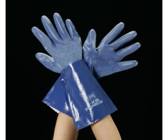 [M/350mm] 장갑·내산·내유·내용제(니트릴) EA354BW-25 1쌍