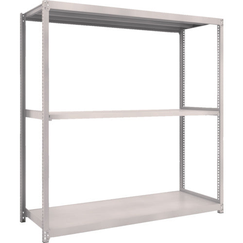 TRUSCO Steel Rack M2 Type Light-Medium Duty Shelf 1760 x 600 x H1800 3 Tiers Single Unit Neo Gray M2-6663 1 S