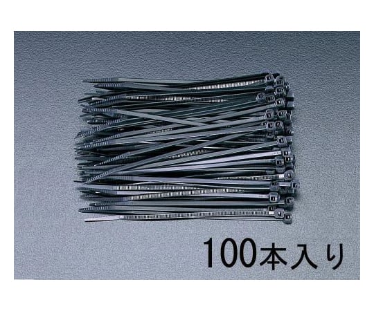 100x 2.5mm 結束バンド(耐候性/100本)　EA475B-100 1袋