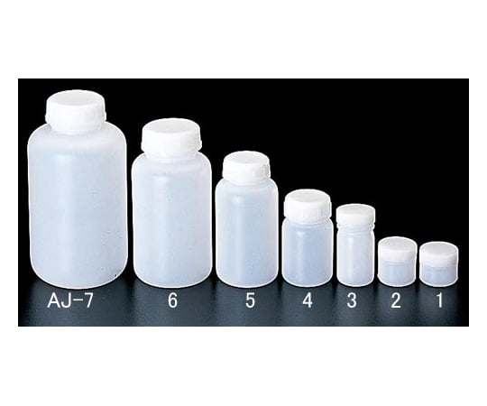 φ 49x 80mm/100ml 広口ﾎﾟﾘ容器(中蓋付)　EA508AJ-4 1個