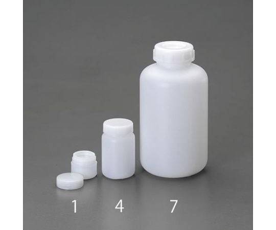 φ 49x 80mm/100ml 広口ﾎﾟﾘ容器(中蓋付)　EA508AJ-4 1個