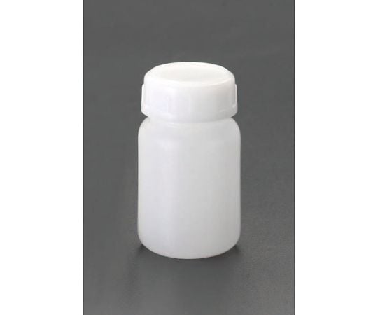 φ 49x 80mm/100ml 広口ﾎﾟﾘ容器(中蓋付/10ｺ　EA508AJ-4B 1pk
