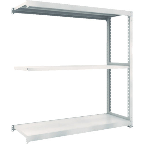 TRUSCO Steel Rack M3 Medium Duty Shelf 900 x 921 x H1800 3 Tiers Connected Neo Gray M3-6393B 1 Unit