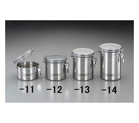 127x184mm/1.84L Airtight Container (Stainless Steel) EA508SR-14 1pc