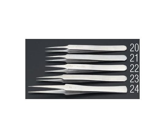 0.2x110mm/ 5 Precision tweezers (stainless steel) EA595AK-20 1 piece