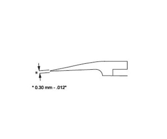 110mm/R5A  逆作用ピンセット(ｽﾃﾝﾚｽ製)　EA595AK-114 1本