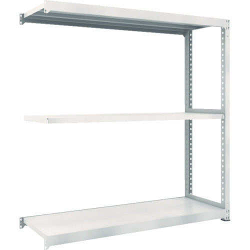 TRUSCO Steel Rack M5 Medium Duty Shelf 1500 x 721 x H1800 3 Tiers Connected Neo Gray M5-6573B 1 Unit