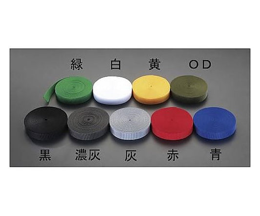 20x1.2mm/10m ベルト・平織(PP製・黒)　EA628PT-11 1巻