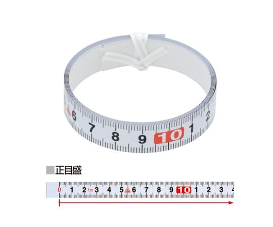 13mm x 5.0m Adhesive scale tape (positive scale) EA720YY-5 1 piece
